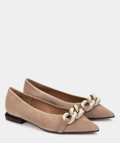 Chaussure Pedro Miralles Ballerines En Daim Amalfi Navy