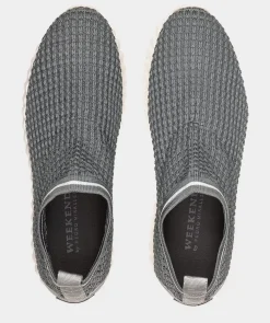 Chaussure Pedro Miralles Baskets Chaussettes En Tissu Avec Detail Brillant Sur La Cheville Short Sock Negro