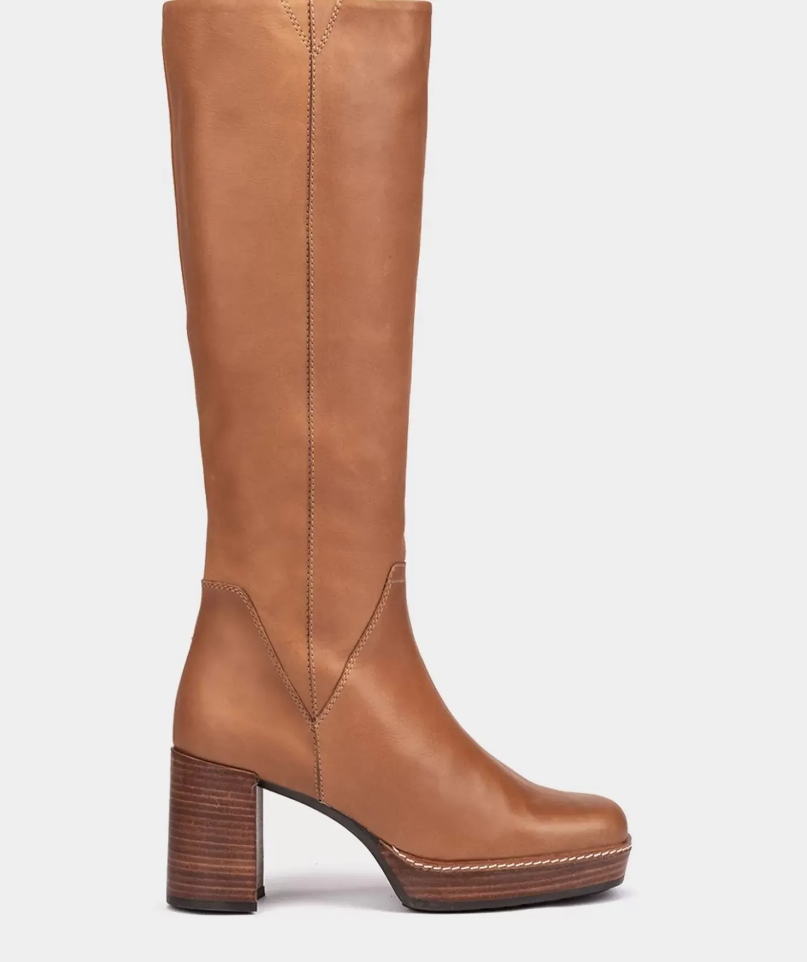 Chaussure Pedro Miralles Bottes A Haute Tige En Cuir. Cristal Ginger