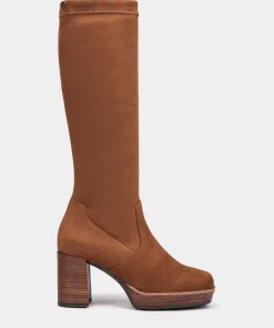 Chaussure Pedro Miralles Bottes A Haute Tige En Tissu Elastique. Ante Strech Cuero