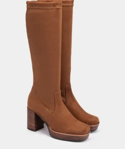 Chaussure Pedro Miralles Bottes A Haute Tige En Tissu Elastique. Ante Strech Cuero