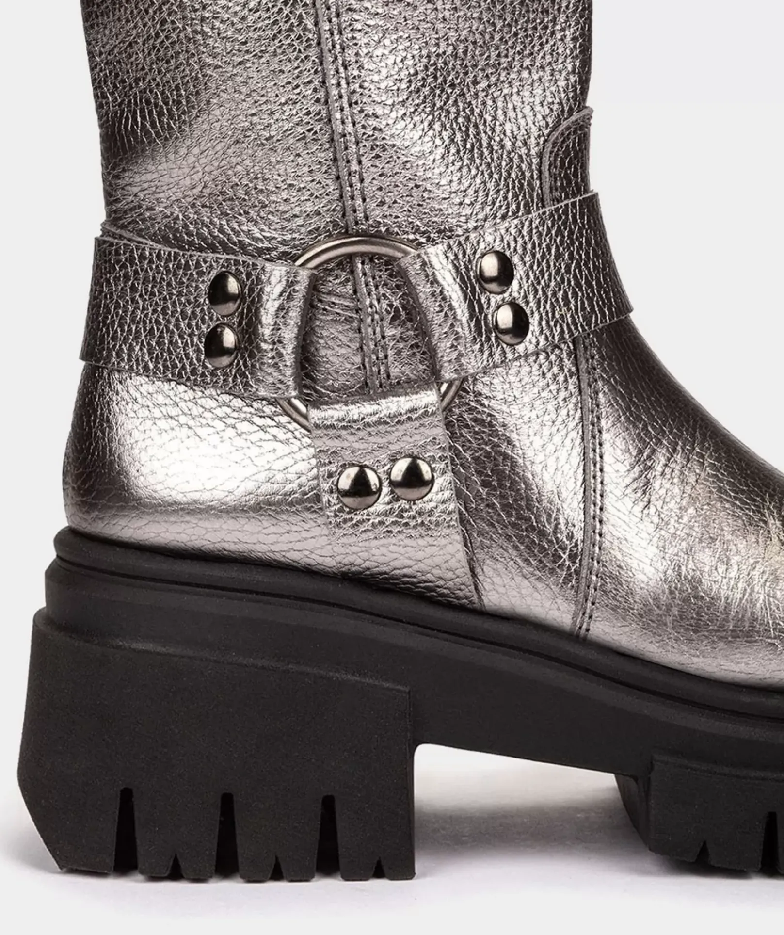 Chaussure Pedro Miralles Bottes En Cuir Style Motard. Nucleo Negro