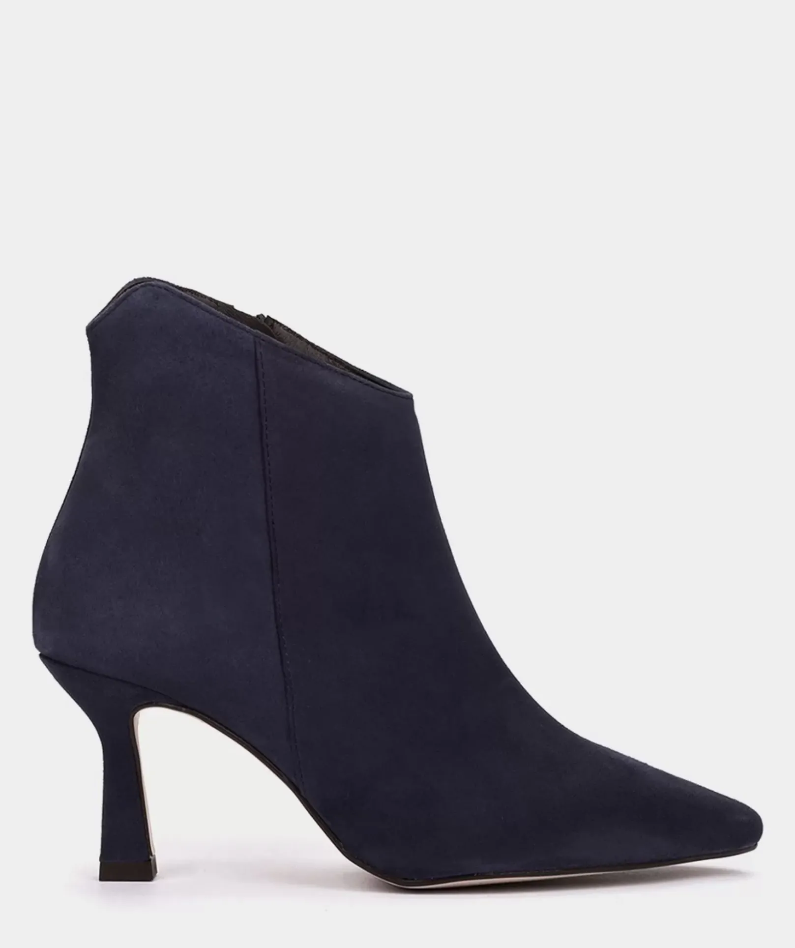 Chaussure Pedro Miralles Bottines A Talon En Daim Amalfi Navy