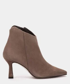 Chaussure Pedro Miralles Bottines A Talons En Daim Amalfi Negro