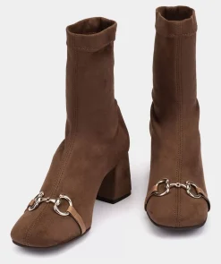 Chaussure Pedro Miralles Bottines A Talons En Tissu Elastique. Ante Strech Arena