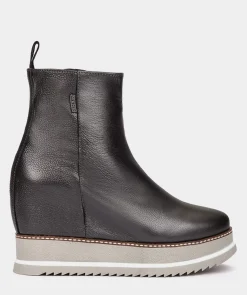 Chaussure Pedro Miralles Bottines Compensees A Plate-Forme Mars Napa Vainilla