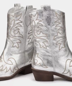 Chaussure Pedro Miralles Bottines Cowboy En Cuir Nacar Negro