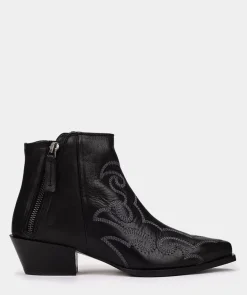 Chaussure Pedro Miralles Bottines En Cuir Noir A Effet Huile Cortina Oil Negro
