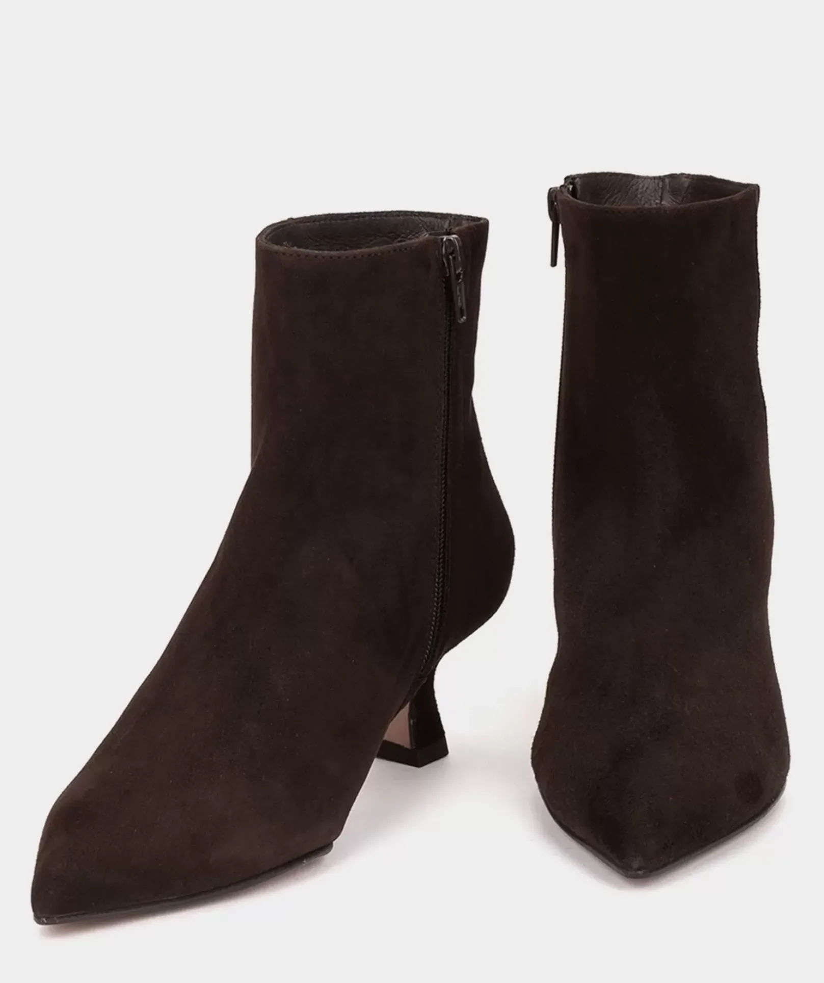 Chaussure Pedro Miralles Bottines En Daim Amalfi Choco