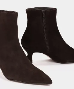 Chaussure Pedro Miralles Bottines En Daim Amalfi Choco