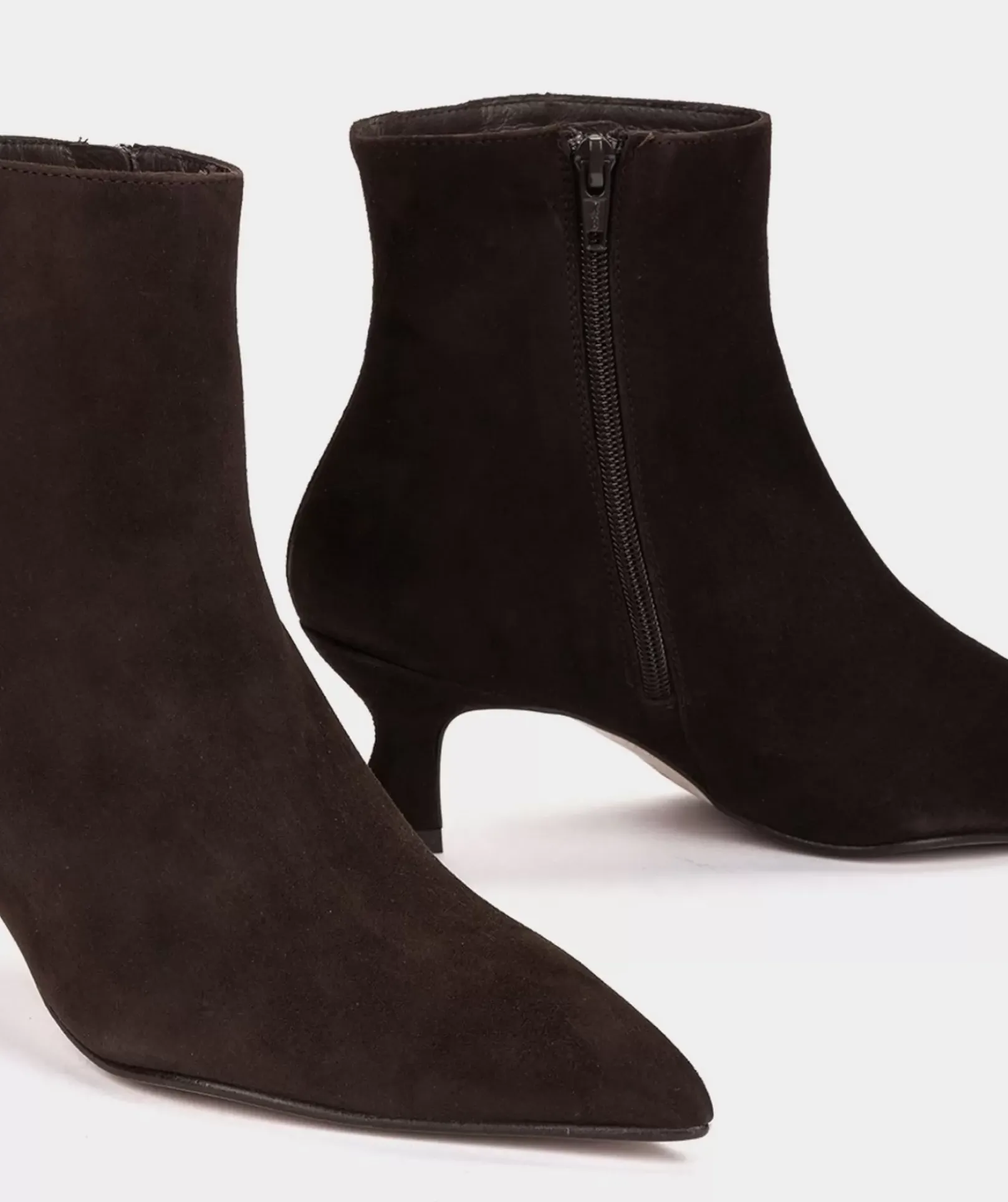 Chaussure Pedro Miralles Bottines En Daim Amalfi Choco