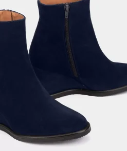 Chaussure Pedro Miralles Bottines En Daim Compensees. Velour Birra