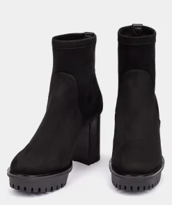 Chaussure Pedro Miralles Bottines En Tissu Elastique. Ante Strech Negro