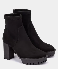 Chaussure Pedro Miralles Bottines En Tissu Elastique. Ante Strech Tabaco