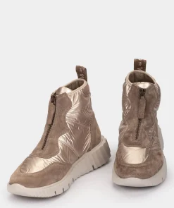 Chaussure Pedro Miralles Chaussures De Sport En Daim Et Tissu Marron Meme Teja