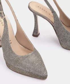 Chaussure Pedro Miralles Escarpins A Plateforme Nadia Bronce