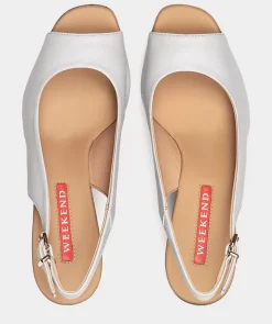 Chaussure Pedro Miralles Sandales En Cuir Slingback Napalak Fango