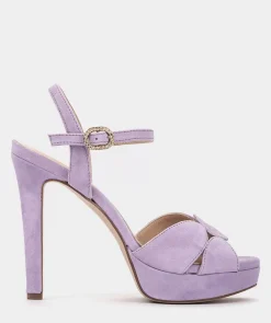 Chaussure Pedro Miralles Sandales En Daim A Talon Compense Napa Metal Platino
